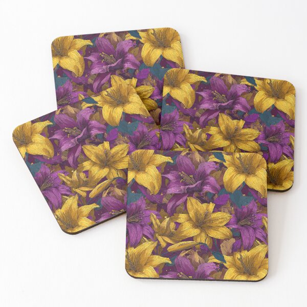 Item preview, Fresh Amaryllis Texture  - Retro Flower Floral   - Gifts For Girlfriend designed and sold by RoyalStarsPatts.