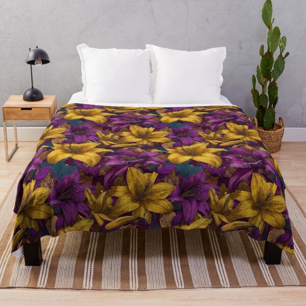 Item preview, Fresh Amaryllis Texture - Retro Flower Floral - Gifts For Girlfriend designed and sold by RoyalStarsPatts.