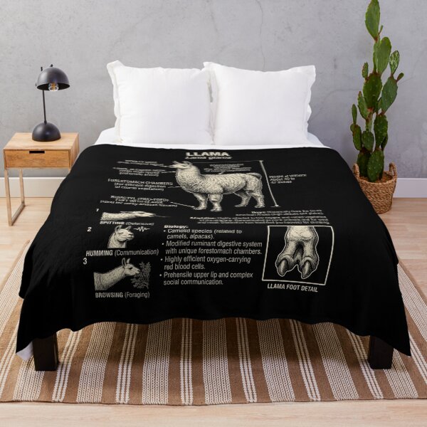 Item preview, Llama Scientific Anatomy Biology Animal Lover designed and sold by Kimberley King Art King Art.