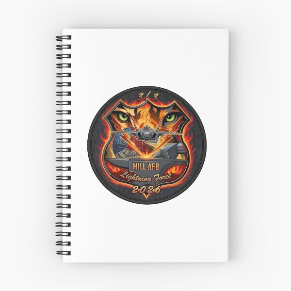 Item preview, US Air Force Hill AFB "Lightning Force" 2026 Commemorative Emblem designed and sold by CharlieDesings.