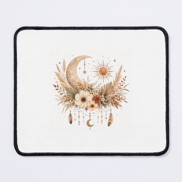 Item preview, Boho Sun and Moon Harmony designed and sold by DaryaArtFrance.