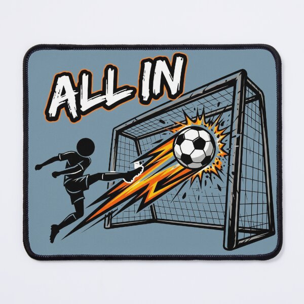 Item preview, Rise Above – Stickman Football Goal Kick Sports Design designed and sold by Chroma Dreams .