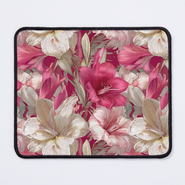 Item preview, Soft Amaryllis Flower - Tropical Flower Pattern - Gifts For Girls designed and sold by RoyalStarsPatts.