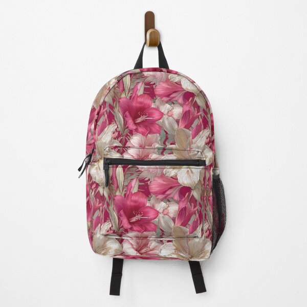 Item preview, Soft Amaryllis Flower - Tropical Flower Pattern   - Gifts For Girls designed and sold by RoyalStarsPatts.