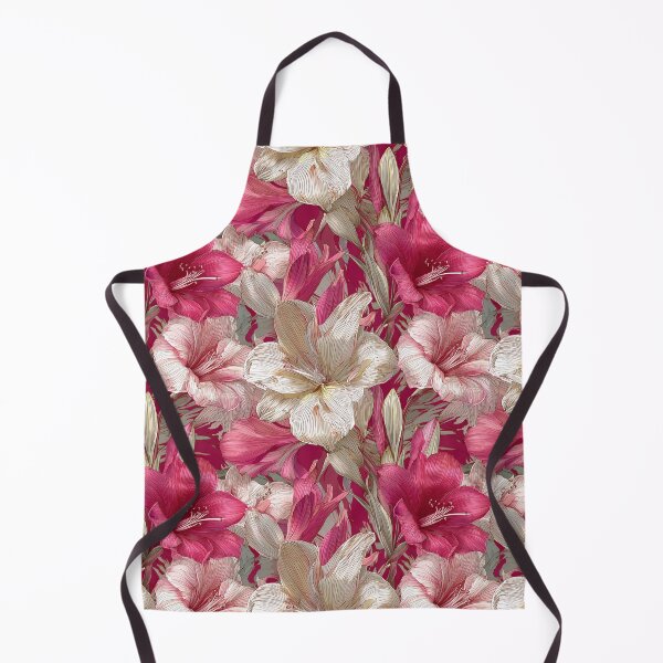 Item preview, Soft Amaryllis Flower - Tropical Flower Pattern   - Gifts For Girls designed and sold by RoyalStarsPatts.