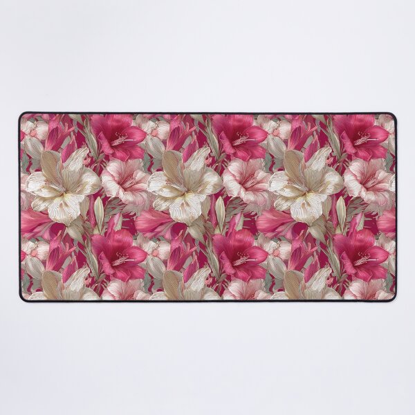 Item preview, Soft Amaryllis Flower - Tropical Flower Pattern - Gifts For Girls designed and sold by RoyalStarsPatts.