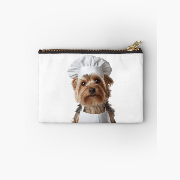 Item preview, Funny Yorkshire Terrier Dog Chef Realistic Animal Cooking Humor Art designed and sold by LazyOwlStore.