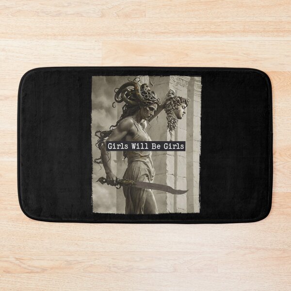 Item preview, Girls Will Be Girls Feminism Vintage Art designed and sold by westegtflogan.
