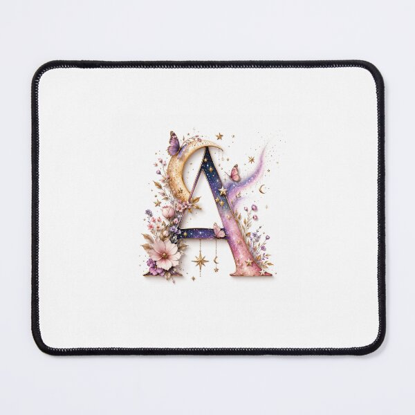 Item preview, Celestial Floral Letter A designed and sold by DaryaArtFrance.
