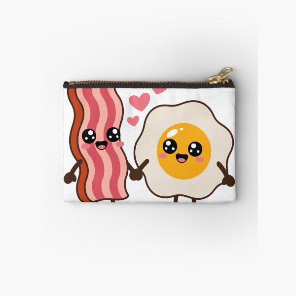 Item preview, Bacon + eggs = Breakfast couple designed and sold by HappyDoodle11.