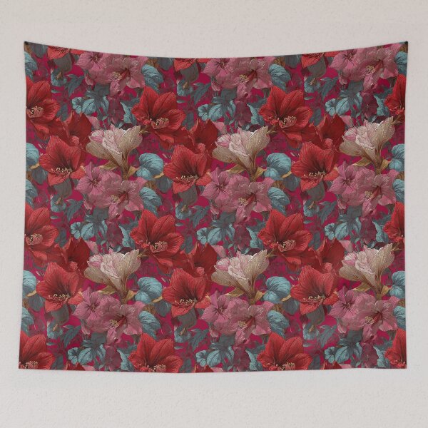 Item preview, Minimalistic Amaryllis Flower  - Birth Flower Pattern   - Gifts For Grandma designed and sold by RoyalStarsPatts.