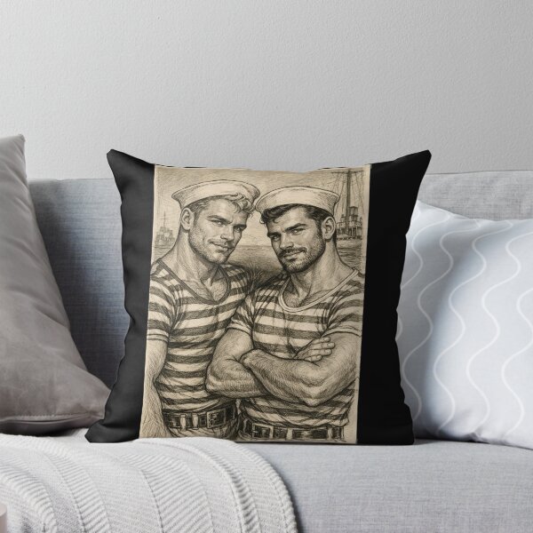 Item preview, 1940s San Francisco Sailor's Shore Leave Tom of Finland Tribute Gay Pride Graphic Design designed and sold by ItsAKinkThing.