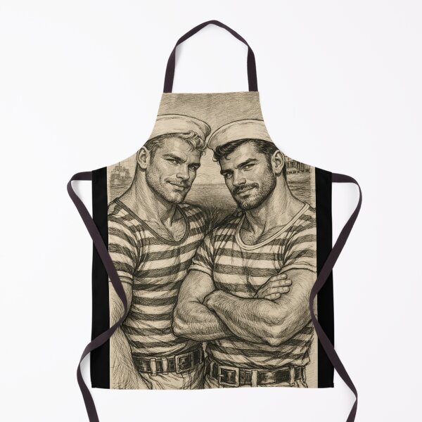 Item preview, 1940s San Francisco Sailor's Shore Leave Tom of Finland Tribute Gay Pride Graphic Design designed and sold by ItsAKinkThing.