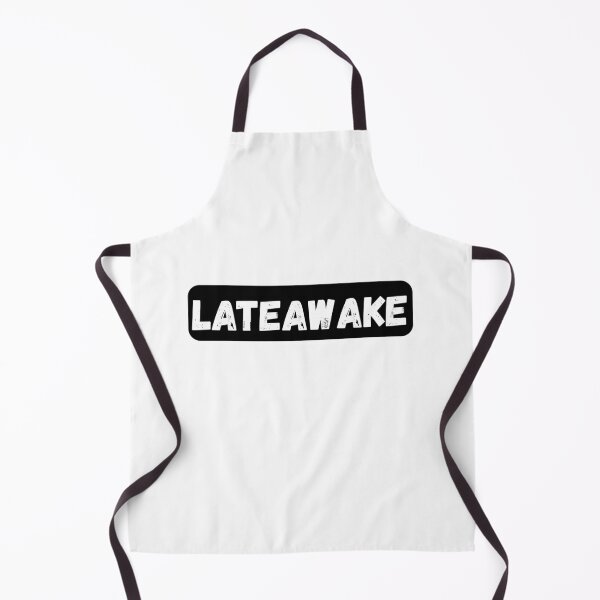 Item preview, Lateawake Minimal Night Typography Design designed and sold by variant designer.