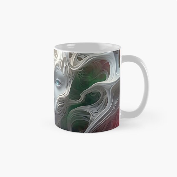 Item preview, Ethereal Alien Deity: Surreal Sci-Fi Portrait designed and sold by ToxicInkArt.