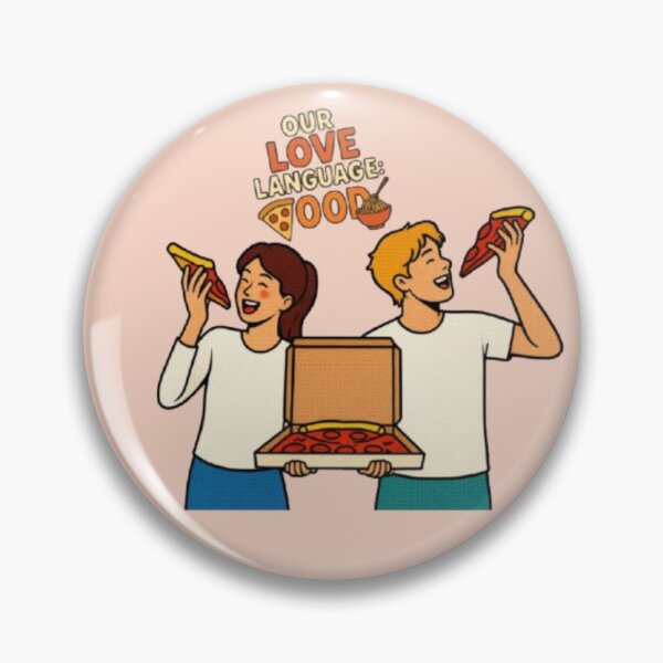 Item preview, Our Love Language Food Relatable Illustration Design designed and sold by Miheerala.
