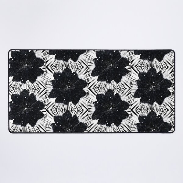 Item preview, Gothic Black Flower Manga Speed Lines Comic Pop Art designed and sold by BalkanBloom.