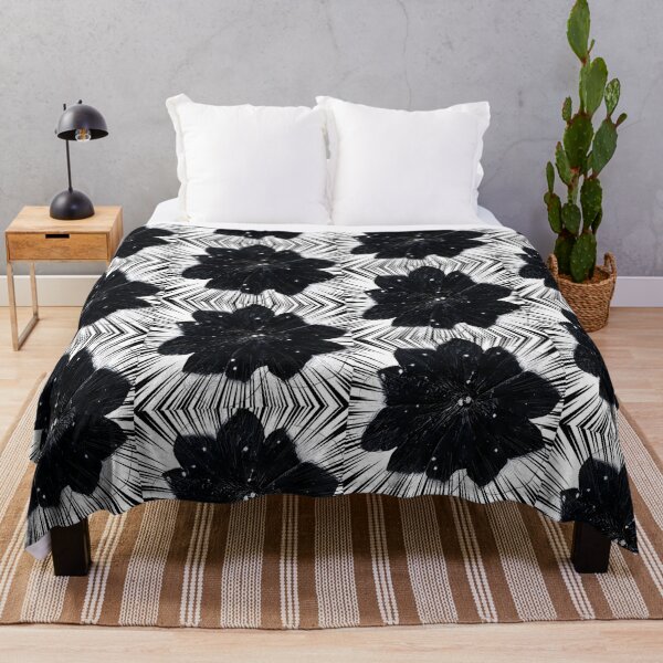 Item preview, Gothic Black Flower Manga Speed Lines Comic Pop Art designed and sold by BalkanBloom.
