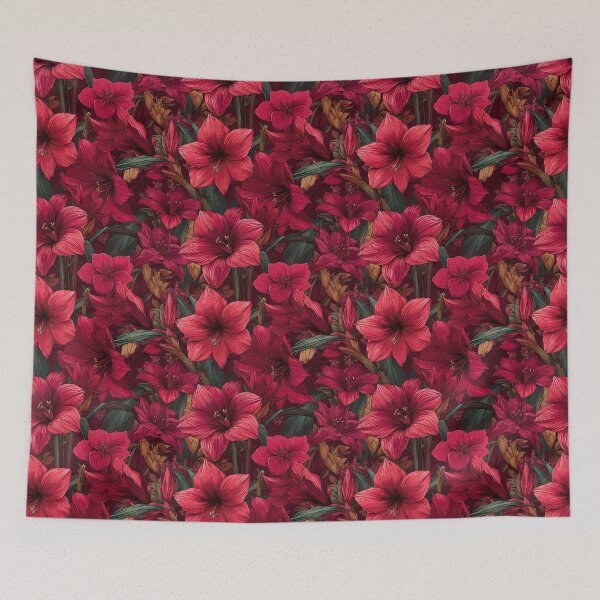 Item preview, Delicate Amaryllis - Flower Floral Pattern   - Gifts For Her designed and sold by RoyalStarsPatts.