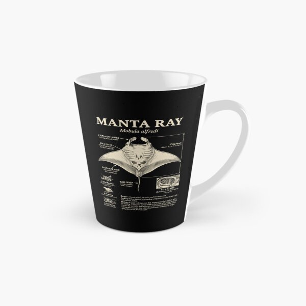 Item preview, Manta Ray Scientific Anatomy Biology Animal Lover designed and sold by Kimberley King Art  King Art.