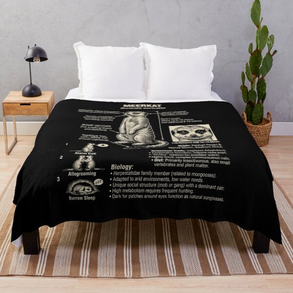 Item preview, Meerkat Scientific Anatomy Biology Animal Lover designed and sold by Kimberley King Art King Art.