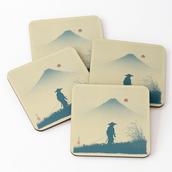 Item preview, Traditional Sumi-e Samurai designed and sold by Late Theory.