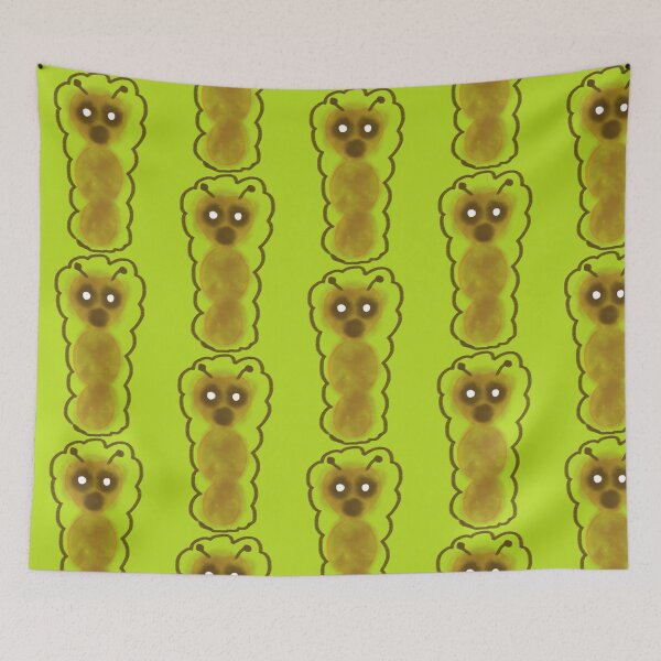 Item preview, Alien Baby Pupae Insect Bug Grunge Slime Green designed and sold by TheSnugGirl.