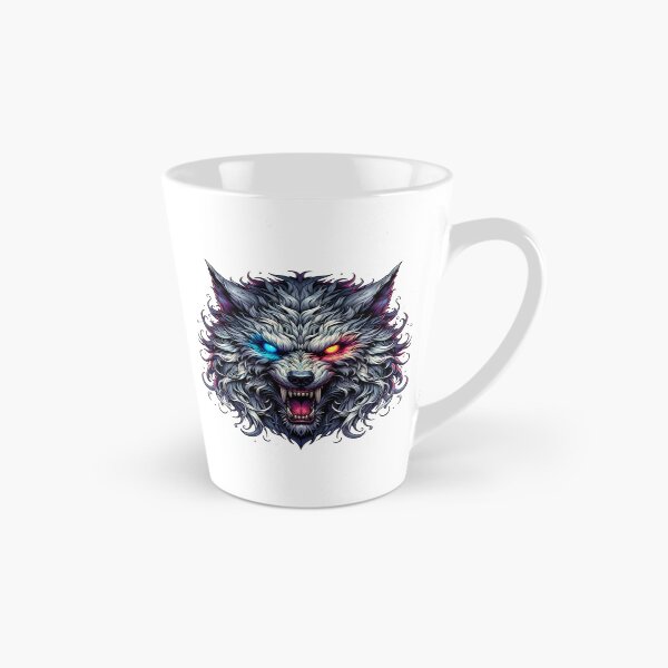 Item preview, Big Bad Wolf T-Shirt | Fierce Neon Wolf Graphic Tee | Glowing Eyes Wolf Shirt | Dark Fantasy Animal Art | Wolf Lover Gift designed and sold by Henrysink.