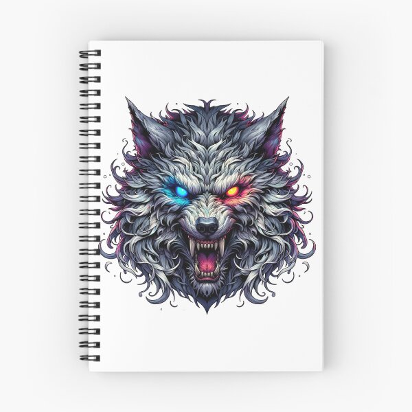 Item preview, Big Bad Wolf T-Shirt | Fierce Neon Wolf Graphic Tee | Glowing Eyes Wolf Shirt | Dark Fantasy Animal Art | Wolf Lover Gift designed and sold by Henrysink.