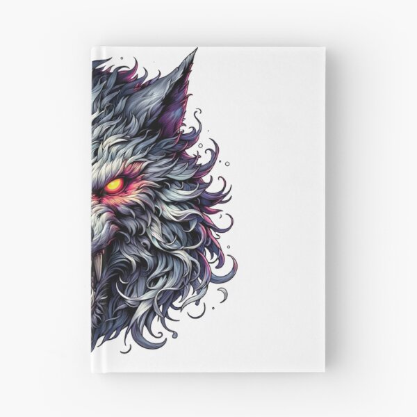 Item preview, Big Bad Wolf T-Shirt | Fierce Neon Wolf Graphic Tee | Glowing Eyes Wolf Shirt | Dark Fantasy Animal Art | Wolf Lover Gift designed and sold by Henrysink.
