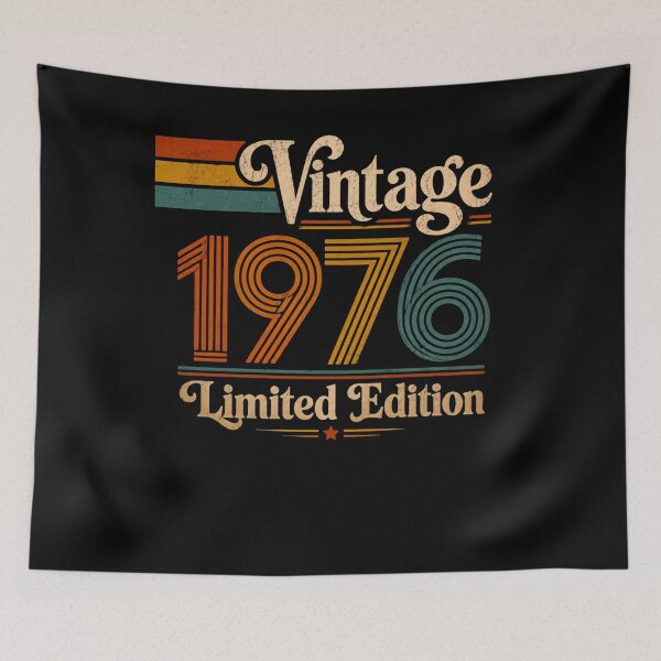 Item preview, Vintage 1976 Limited Edition Birthday Born In 1976 48th Birthday designed and sold by RetroMini2026.