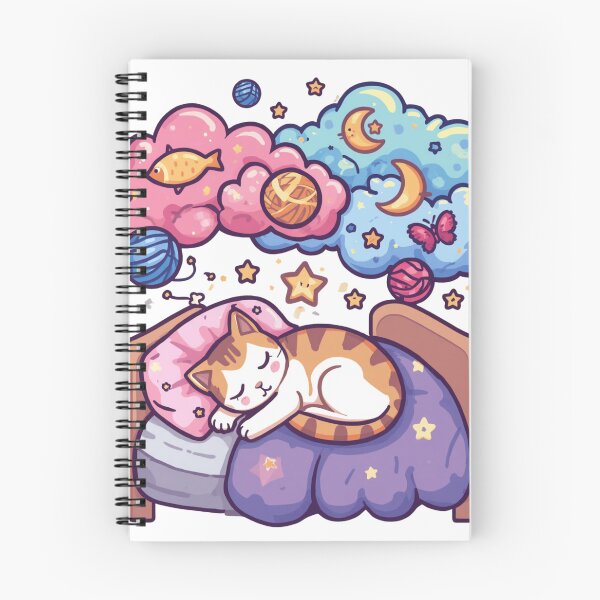 Item preview, Cozy Cat in Bed Cute Sleepy Cat Illustration Cat Lover  designed and sold by KhadijaBatool38.
