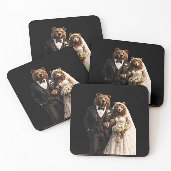 Item preview,  Bear Wedding Day designed and sold by layalistoresa.