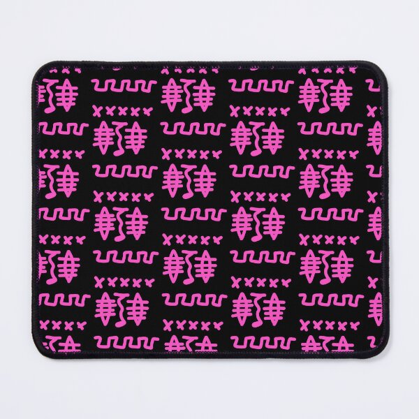 Item preview, Pink Abstract Symbol Doodle – Bold Minimalist Line Art designed and sold by felipemaldonadoart.
