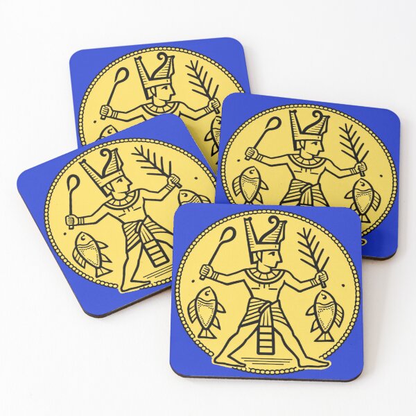 Item preview, Pharaoh Golden Seal Emblem | Ancient Egypt Insignia Symbolism designed and sold by Based History.