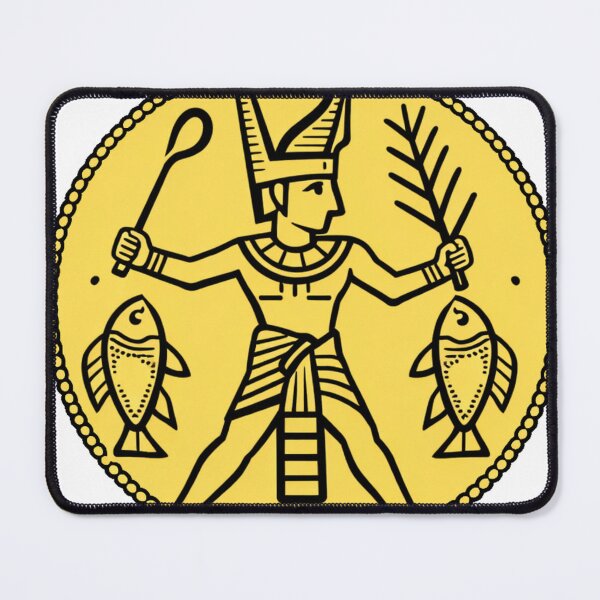 Item preview, Pharaoh Golden Seal Emblem | Ancient Egypt Insignia Symbolism designed and sold by Based History.