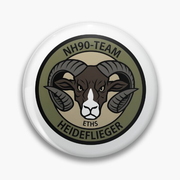 Item preview, NH90-Team Heideflieger Military Emblem designed and sold by CharlieDesings.
