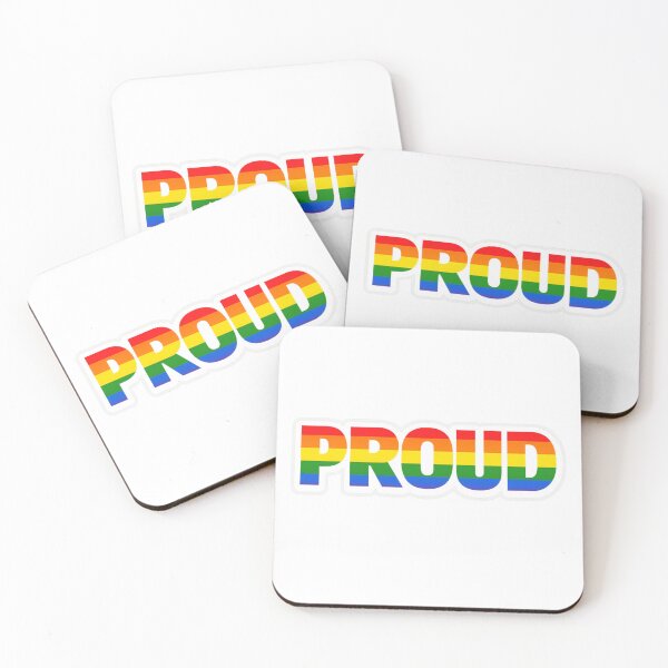 Item preview, PROUD Rainbow Pride LGBTQ+ Bold Statement designed and sold by shawachester.