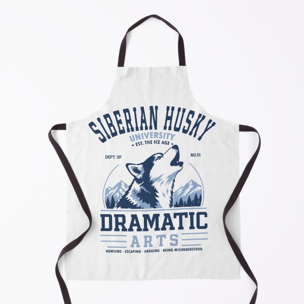 Item preview, Husky Dept of Dramatic Arts | Funny Husky Varsity Shirt | Siberian Husky Mom Gift | Husky University designed and sold by TheDogClub.