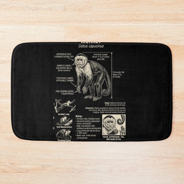 Item preview, Monkey Scientific Anatomy Biology Animal Lover designed and sold by Kimberley King Art  King Art.