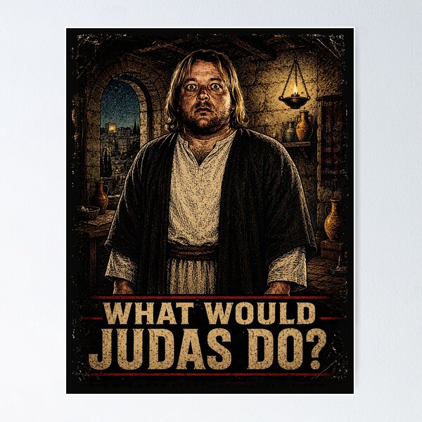 Item preview, What would Judas do? designed and sold by TeeCodes.