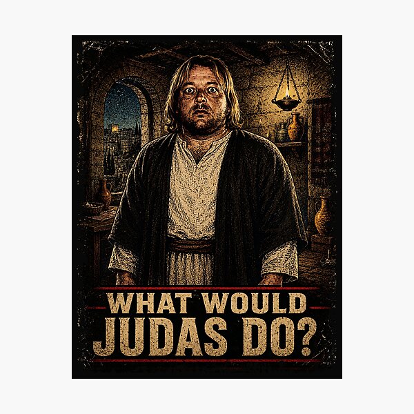 Item preview, What would Judas do? designed and sold by TeeCodes.