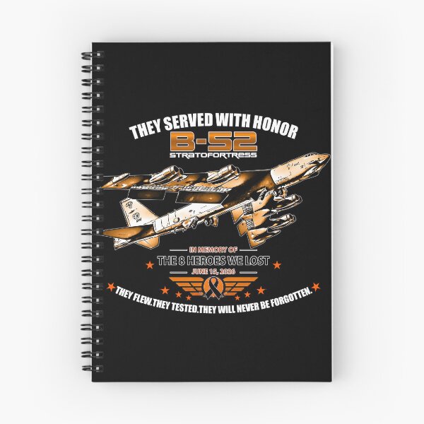 Item preview, B-52 Stratofortress Memorial Tribute | Honoring the 8 Heroes We Lost designed and sold by Aerolovers.