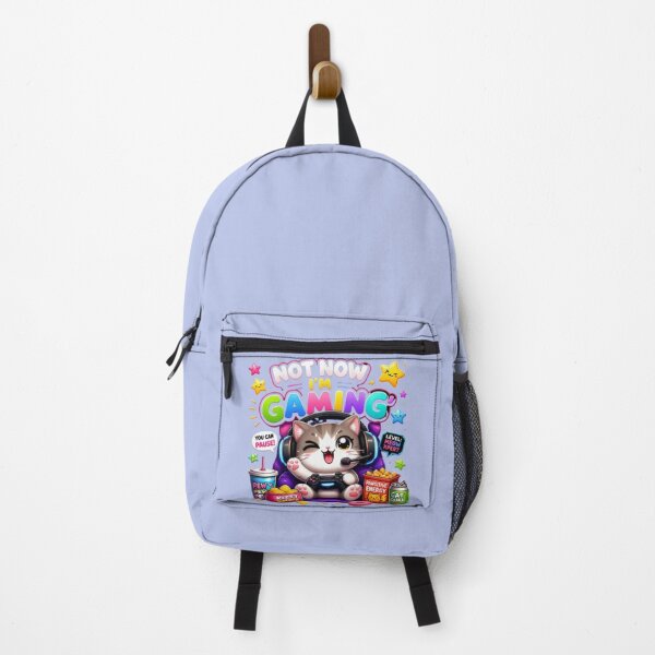 Item preview, Not Now I'm Gaming Cute Cat Sticker designed and sold by Stylestickers55.