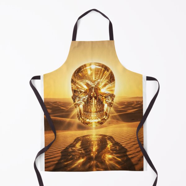 Item preview, Gold dust desert skull designed and sold by FreshFrankies.