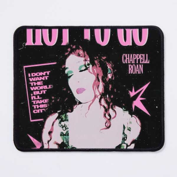 Item preview, Chappell Roan Hot To Go Fan Art Poster – Pop Art Pink Lyric Graphic Print designed and sold by gringoods.