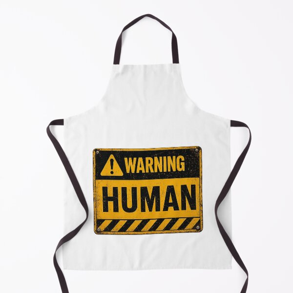 Item preview, SIGNS - Warning! Human designed and sold by MetusArt.