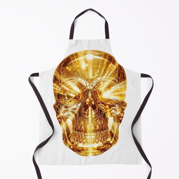 Item preview, The golden light skull designed and sold by FreshFrankies.