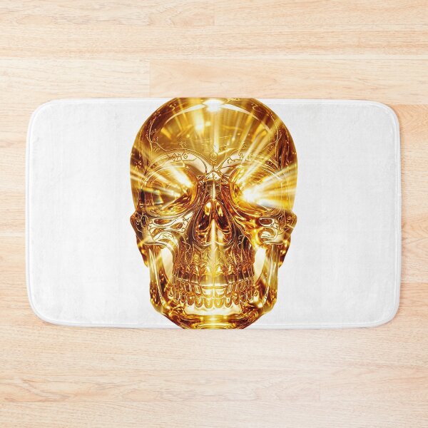 Item preview, The golden light skull designed and sold by FreshFrankies.