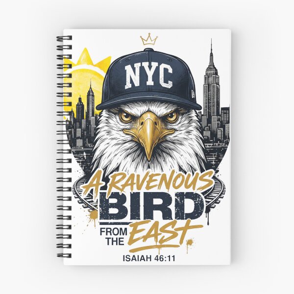 Item preview, Urban Prophecy — A RAVENOUS BIRD FROM THE EAST Product Title: A RAVENOUS BIRD FROM THE EAST - NYC Isaiah 46:11 Streetwear Graphic designed and sold by Faithloveshop.